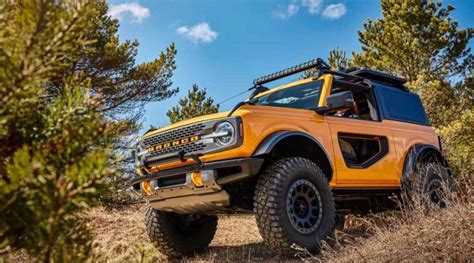 2022 Ford Bronco Could Lose Cyber Orange Paint Gain Other Colors
