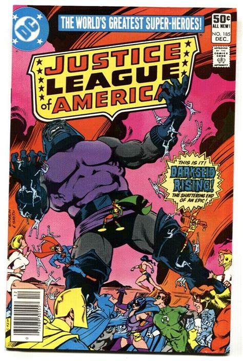 Justice League Of America 185 1980 Comic Book Darkseid Comic Books