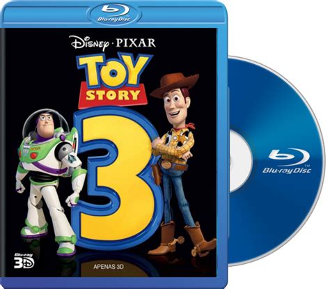 Toy Story 3 Blu Ray 3d Disney Pixar Disc By Patomite On Deviantart