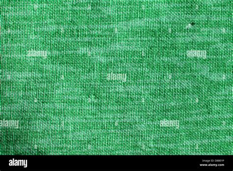 Green Woven Fabric Close Up Texture Stock Photo Alamy