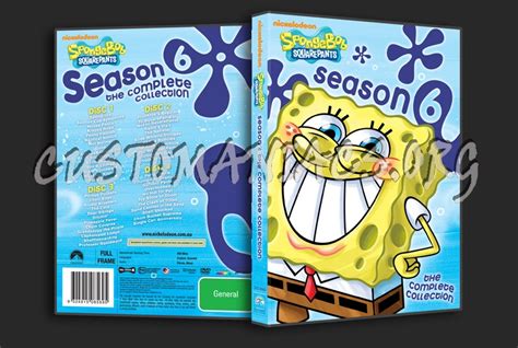 Spongebob Squarepants Season 6 Dvd Cover Dvd Covers