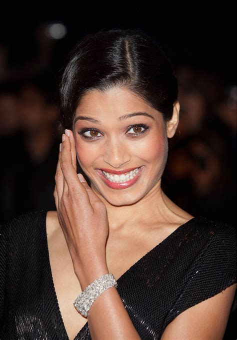 Freida pinto is starting her journey into motherhood! Freida Pinto at Trishna Premiere in London - HawtCelebs