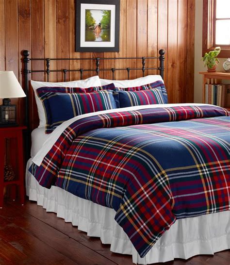Plaid Flannel Comforter Coverlove This For Winter Bedding Home