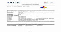 HOJA DE DATOS DE SEGURIDAD - gtm.net DE AMONIO.pdf · Nombre Químico ...