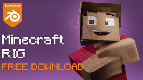 Minecraft Rig For Blender 30 Free Download Youtube