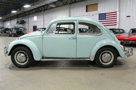 1966 Volkswagen Beetle 24587 Miles Bahama Blue Coupe 1300cc 4 Cylinder 4 Speed Classic