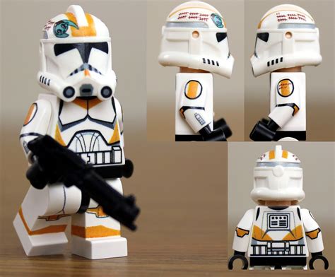 Custom Lego Clone Trooper Waxer Clone Wars Phase 2 Flickr