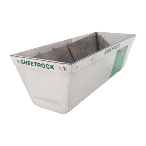 Usg Sheetrock Matrix Stainless Steel Mud Pan With Reinforced Band 10