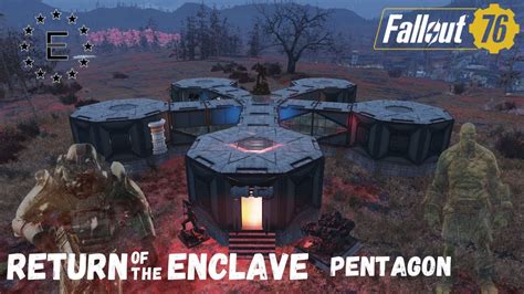 Fallout 76 Camp Return Of The Enclave Pentagon Youtube
