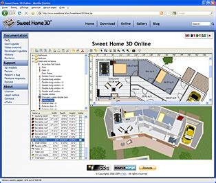 Sweet home 3d is a free architectural design software application that helps users create a 2d plan of a house, with a 3d preview, and decorate exterior and interior view including ability to place furniture. จัดแพลนบ้านง่ายๆ ด้วย Sweet Home 3D - Thasnai