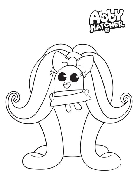Abby Hatcher Harriet Coloring Page Free Printable Coloring Pages