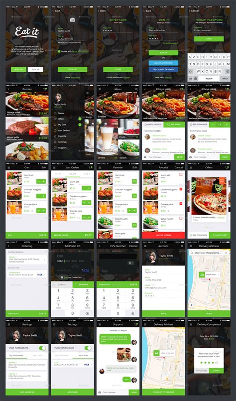 While food delivery was limited to certain types of restaurants for years, services like uber fee: Pin on app