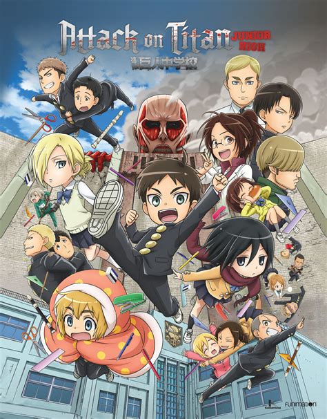Attack on titan junior high! Attack on Titan Junior High Limited Edition Blu-ray/DVD