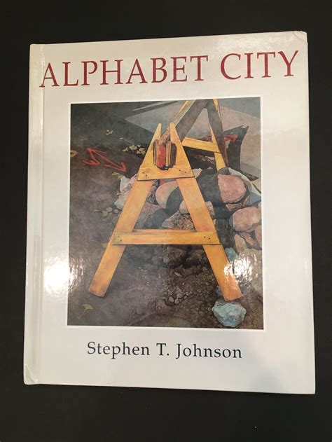 Alphabet City By Stephen T Johnson 1995 Etsy