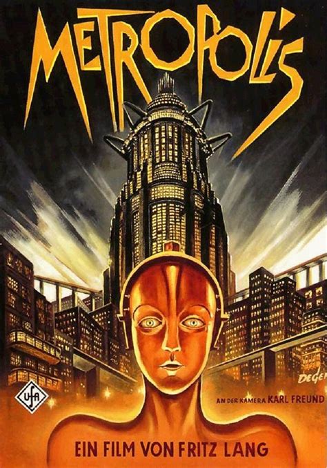 Metropolis Movie Artwork 1927 Metropolis Film Movie Poster Art