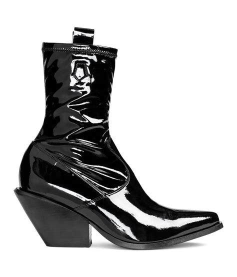 Handm Patent Leather Boots