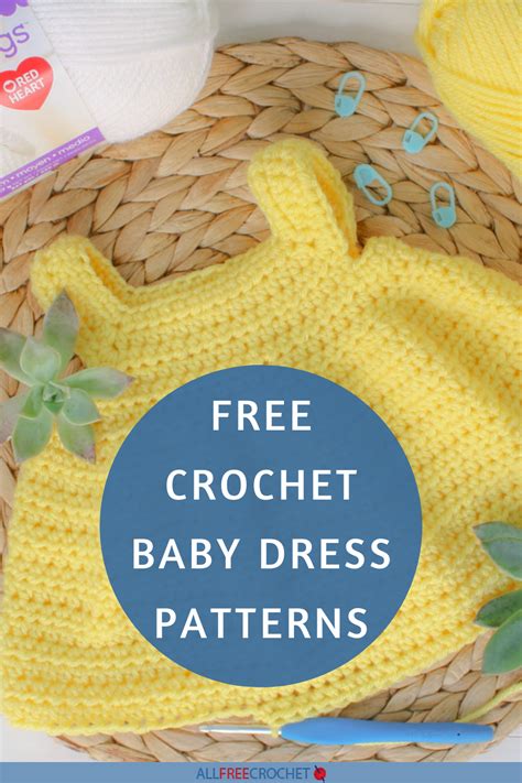 24 Free Crochet Baby Dress Patterns In 2021 Crochet Baby Dress