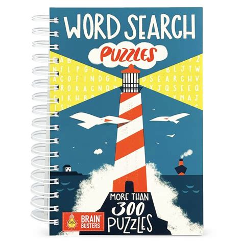 Word Search Puzzles Book By Cottage Door Press Spiral Bound