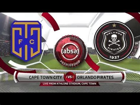 Cape town city had 2 of the 3 previous games ended over 2.5 goals. Absa Premiership 2018/19 | Cape Town City vs Orlando Pirates - YouTube