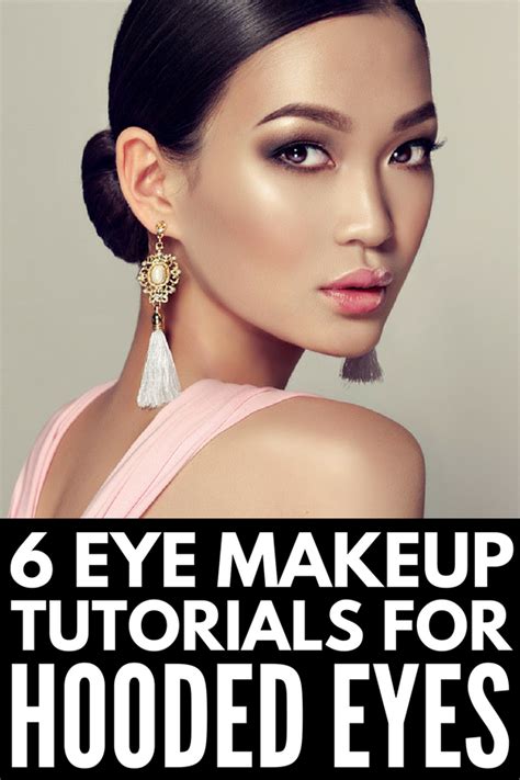 X research source if you are using gel liner with a liner brush, then make sure that the brush is evenly coated and that there are no clumps of liner stuck on the brush. Hooded Eyes 101: How to Apply Makeup to Droopy Eyelids (With images) | Smokey eye makeup steps ...