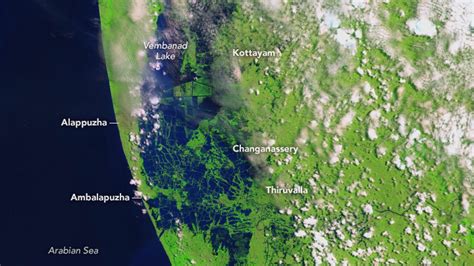 Daily and nightly averages during february were 32.4°c and 24.7°c. Southern India's Devastating Monsoon Floods Seen in ...