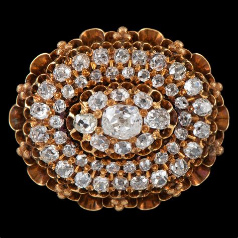 18k Gold Victorian Diamond Brooch Cowan S Auction House The Midwest S Most Trusted Auction