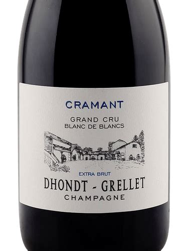 Dhondt Grellet Blanc De Blancs Extra Brut Champagne Grand Cru Cramant Vivino Us