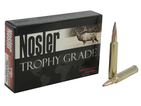 Nosler 280 Ackley Improved Ammunition Hunting 40059 140 Grain Ballistic