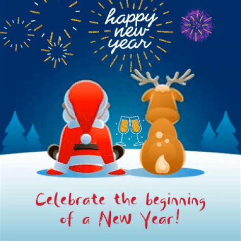 Happy New Year Animated Cards