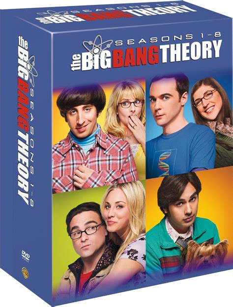 the big bang theory season 1 8 [dvd] [2015] big bang theory series big bang theory bigbang