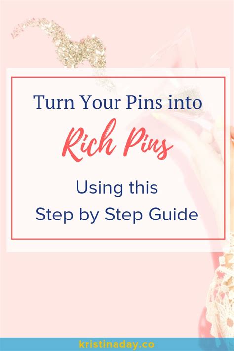 Rich Pins And How To Get Them Kristina Day Pinterest Marketing