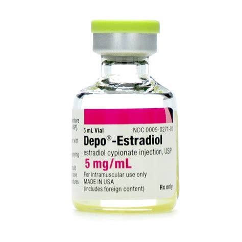Depo Estradiol Estradiol Cypionate 5mgml Mdv 5ml Vial Mcguff