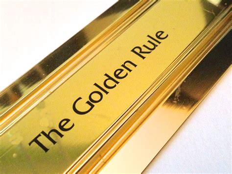 She's also proud of that. The Golden Rule in Business | Global Ethics Solutions
