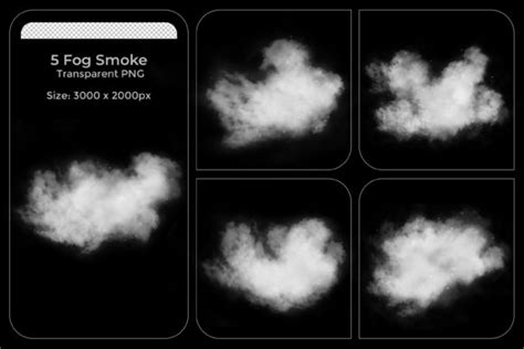 Realistic Fog Smoke Transparent Graphic By Shahadatshahidul · Creative