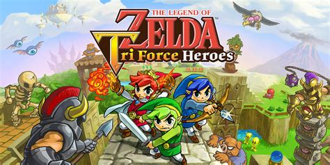 The Legend Of Zelda Tri Force Heroes Nintendo 3ds Spiele Nintendo