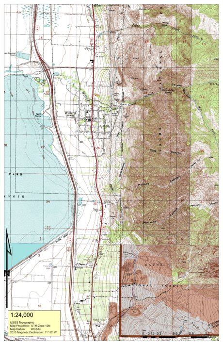 Willard 24k Topo Map By Backcountry Mapping Avenza Maps