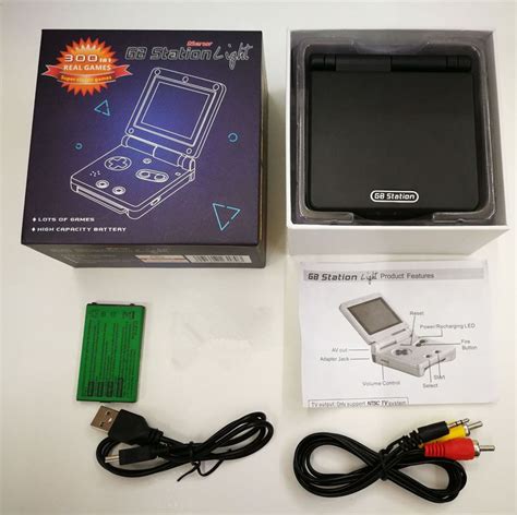 New Gb Station Light Game Console 8bit Super Classic Games Portable