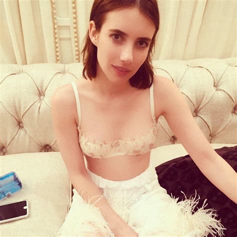 In Her Bra R Emma Roberts