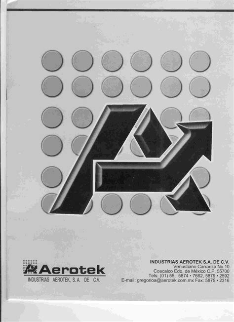 INDUSTRIAS AEROTEK S.A DE C.V