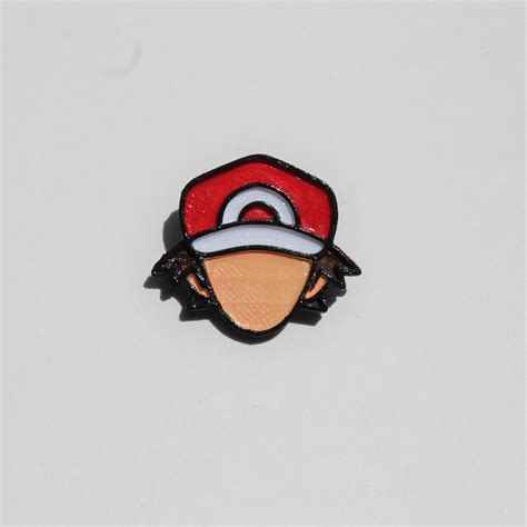 Pokemon Trainer Pin Smash Ultimate Stock Icon Pin Etsy