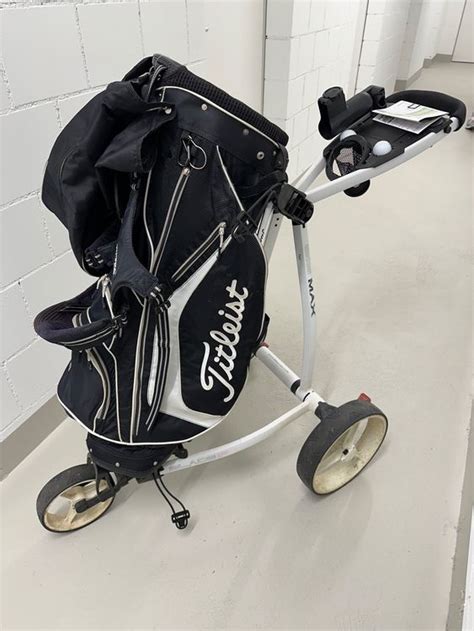 Titleist Golfbag And Bigmax Blade Trolley Kaufen Auf Ricardo