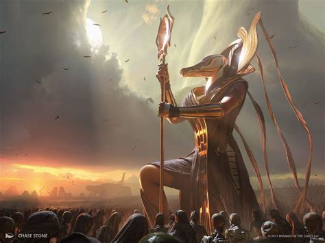 Bontu The Glorified Mtg Art From Amonkhet Set By Chase Stone Art Of