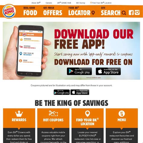 Velkommen til den offisielle burger king® appen for norge. Burger King App - 350 Starting Crowns (After $5 Spend ...