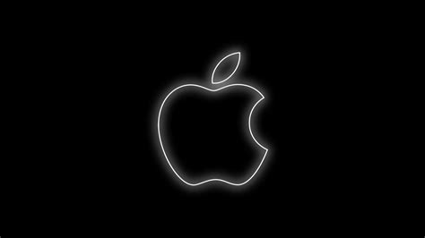White Version Of Apple Glowing Logo 1920x1080 Rwallpaper
