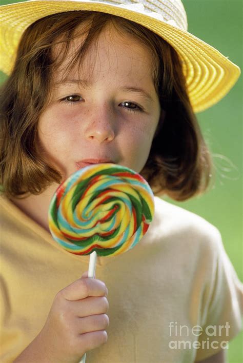 Girl With Sweet Photograph By Lea Paterson Science Photo Library Pixels