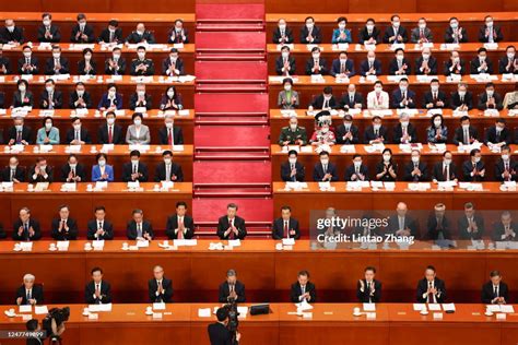 Chinese President Xi Jinping Attends The Opening Of The First Session