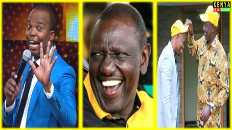 Laughter As Mc Jessy Tells Ruto What Happened After He Lost Elections 😂