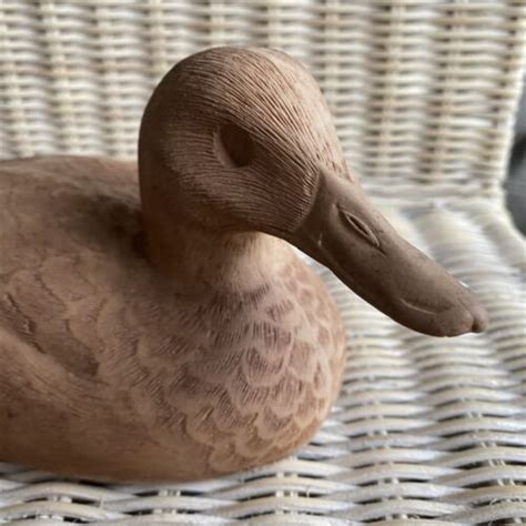 Vintage Signed Composite Mallard Duck Decoy Carved Joe Revello Ebay