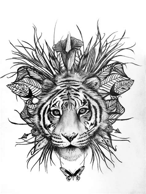 85 Tiger Coloring Pages For Adults Hestiis Myname