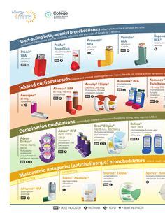 Assess asthma severity initiate medication & demonstrate use. Respiratory Inhalers: At a Glance - English Version (11" x 8 1/2") - Allergy & Asthma Network ...